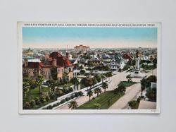 Äldre vykort GALVESTON, TEXAS.