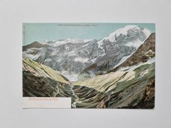 Äldre vykort Blick auf Franzenshöhe u. Ortler, Tirol.