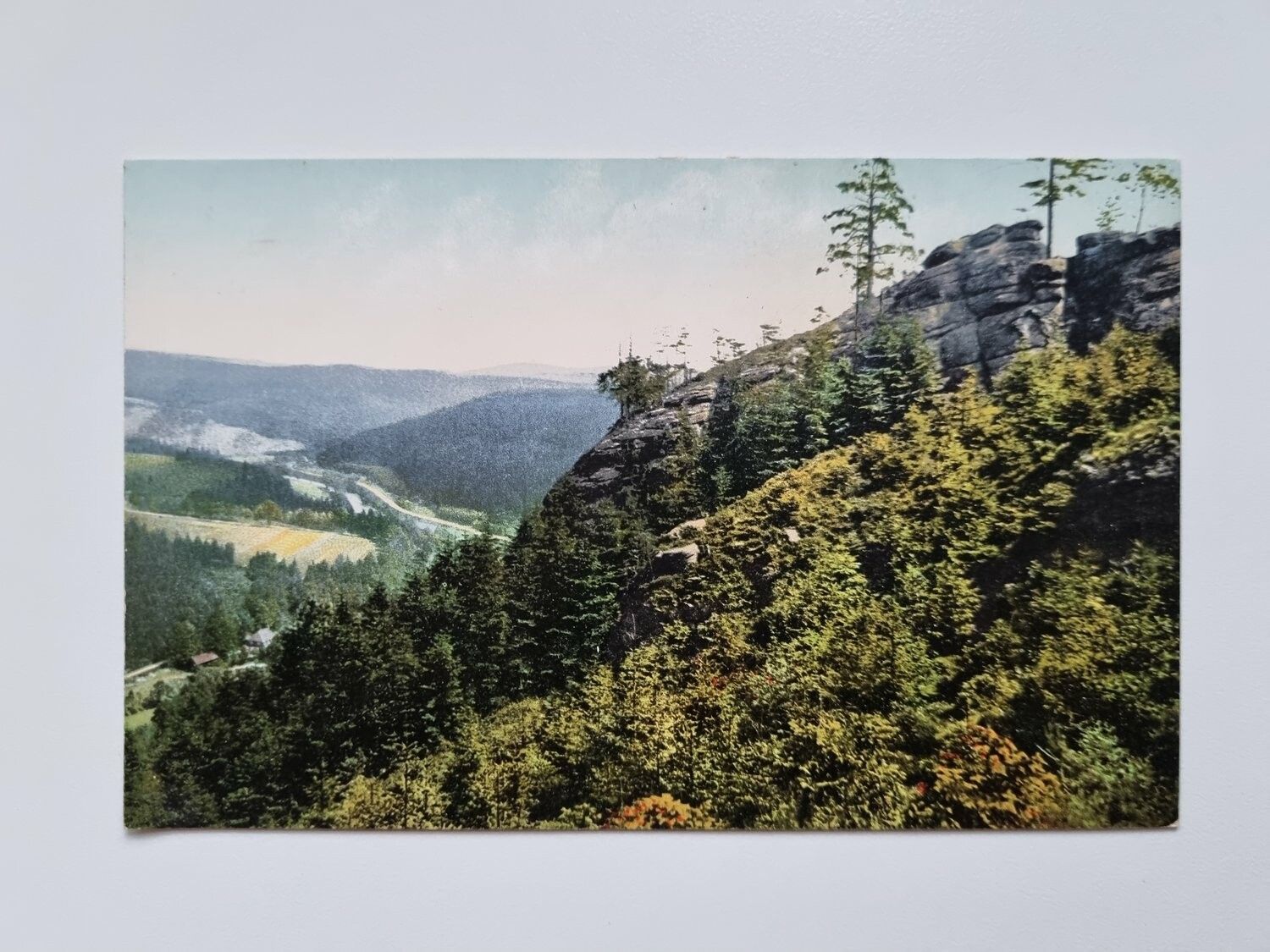 Äldre vykort Blick vom Falkenstein...