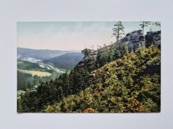 Äldre vykort Blick vom Falkenstein...
