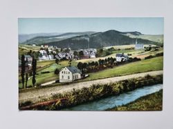Äldre vykort Blick vom Flossgraben auf Niederschlema