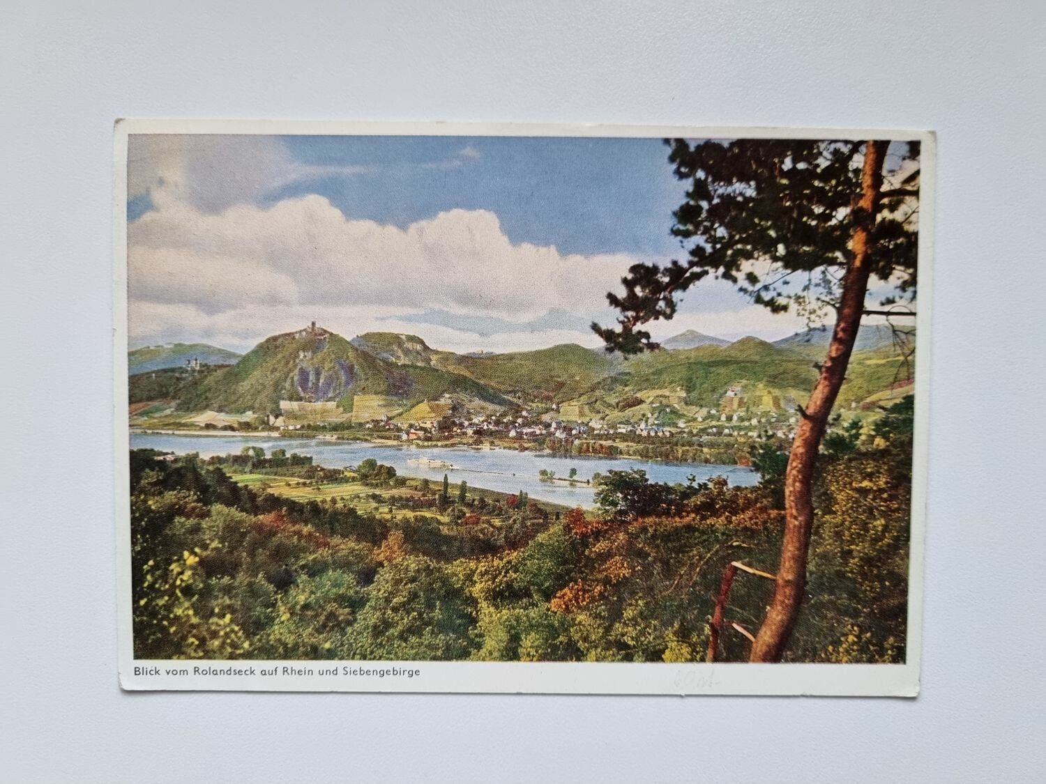 Äldre vykort Rolandseck auf Rhein und Siebengebirge