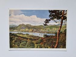 Äldre vykort Rolandseck auf Rhein und Siebengebirge
