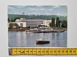 Äldre vykort BONN BUNDESHAUS RHEINANSICHT
