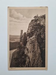 Äldre vykort Brand, sächs, Schweiz 323 m ü. M