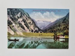 Äldre vykort Brennersee mii Kraxentrager (3000 m). Tirol