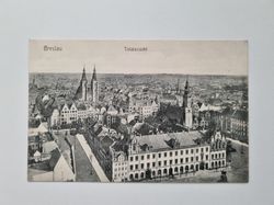 Äldre vykort Breslau Totalansicht