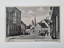 Äldre vykort Burg b. M.