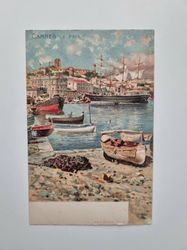 Äldre vykort CANNES Le Port