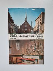 Äldre vykort Chapelle Notre-Dame-des-Victories Church