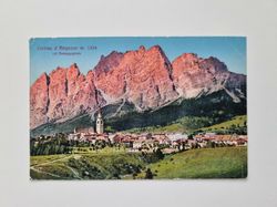 Äldre vykort Cortina d'Ampezzo m. 1224