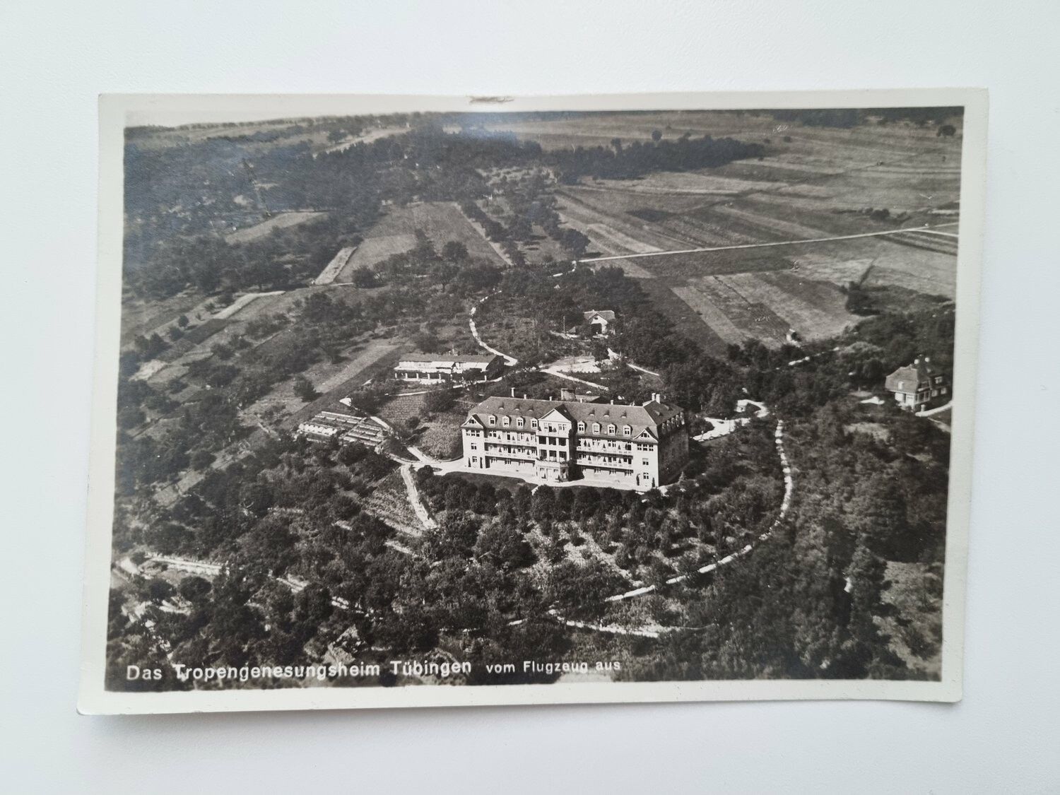 Äldre vykort Das Tropengenesungsheim Tübingen