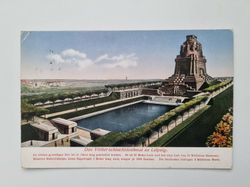 Äldre vykort Das Völkerschlachtdenkmal zu Leipzig
