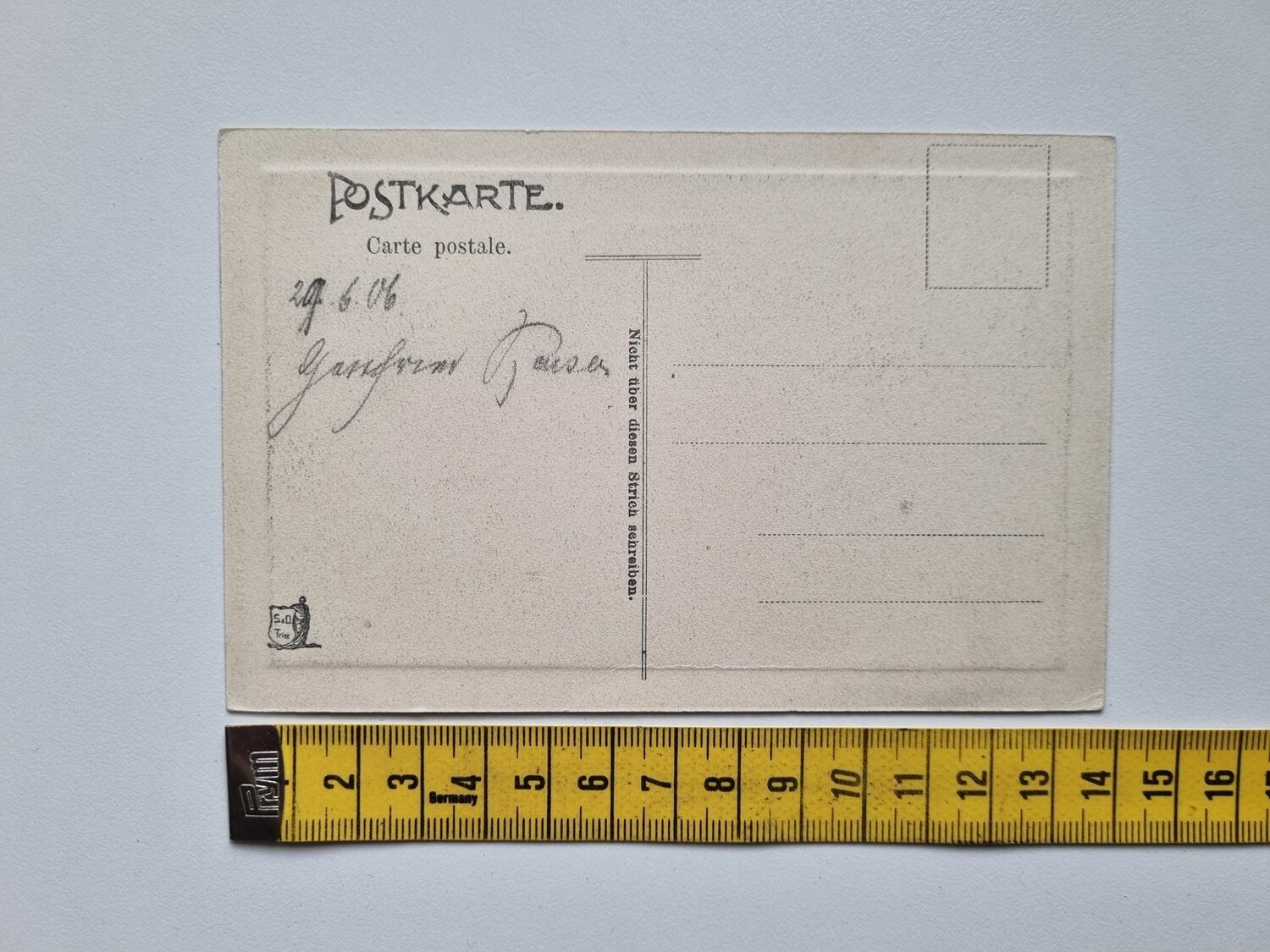 Äldre vykort Das Wiedersehen, 1906