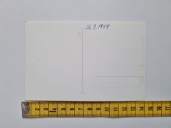 Äldre vykort daterat 1954