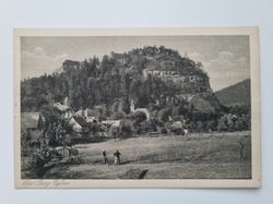 Äldre vykort Der Berg Oybin.