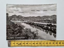 Äldre vykort DER RHEIN Blick vom Rolands