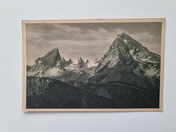 Äldre vykort Der Watzmann bei Berchtesgaden