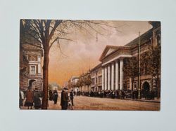 Äldre vykort DESSAU Herzogt. Hoftheater, Cavalierstraße