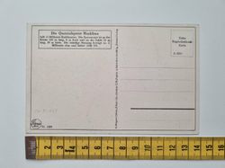 Äldre vykort Die Queistalsperre Marklissa, daterat år 1929
