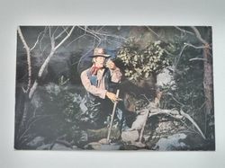 Äldre vykort DISCOVERY OF GOLD