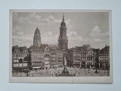 Äldre vykort DRESDEN ALTMARKT