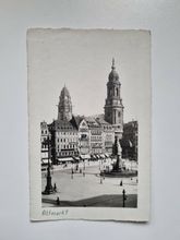 Äldre vykort Dresden Altmarkt