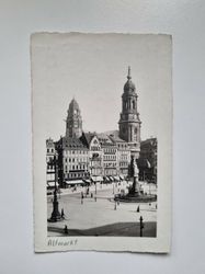 Äldre vykort Dresden Altmarkt
