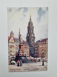 Äldre vykort DRESDEN ALTMARKT