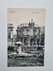 Äldre vykort Dresden Kgl. Zwinger