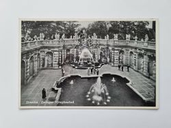 Äldre vykort Dresden Zwinger Nymphenbad