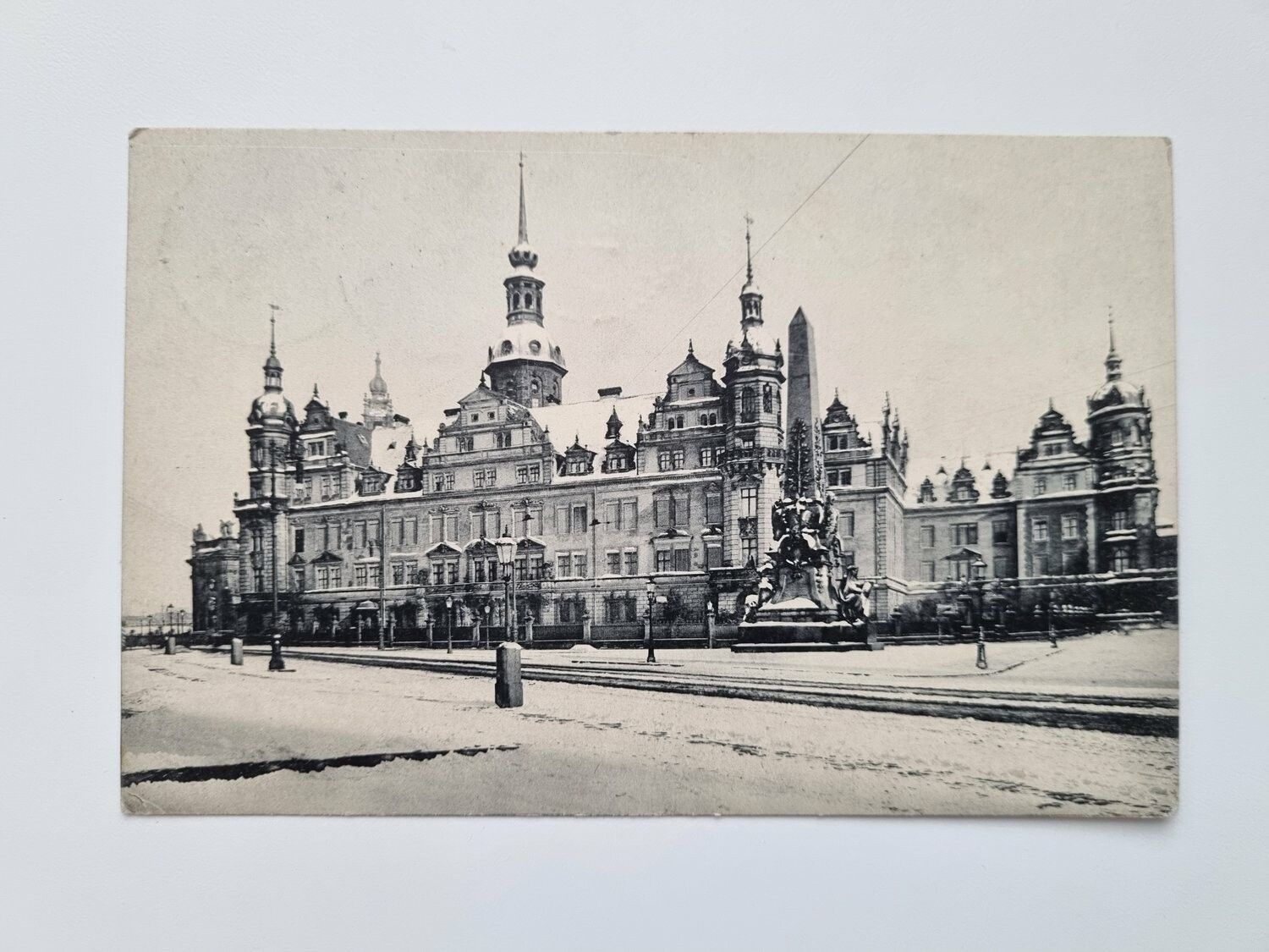 Äldre vykort Dresden 1909