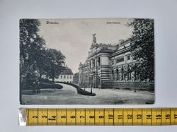 Äldre vykort Dresden. Albertinum 1912