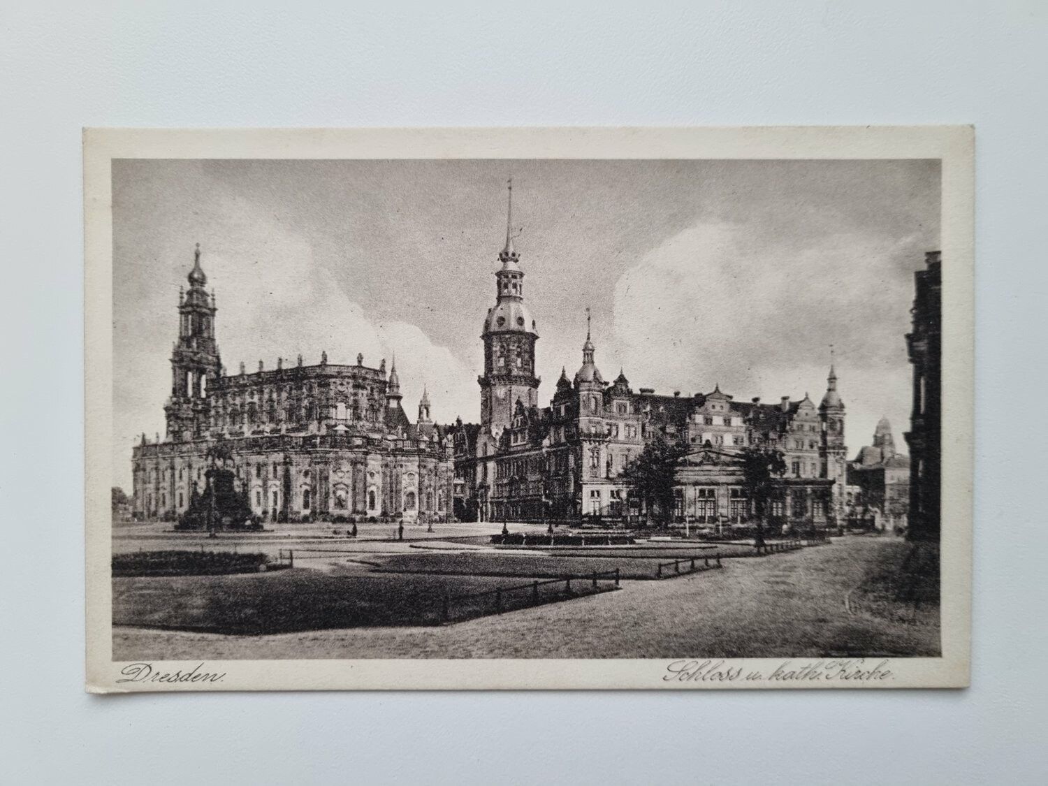 Äldre vykort Dresden