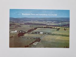 Äldre vykort Eisenhower Farm and Gettysburg Countryside