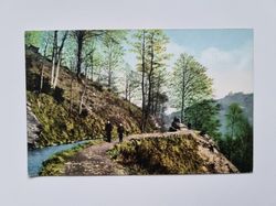 Äldre vykort Engelspforte am Flossgraben