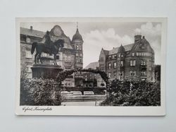 Äldre vykort Erfurt, Kaiserplatz