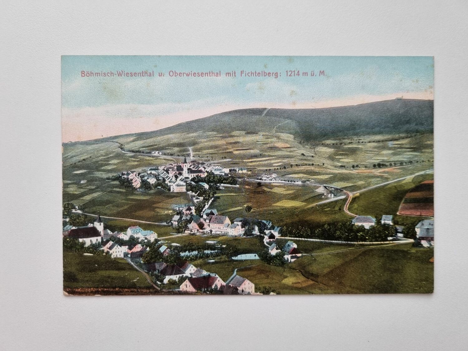 Äldre vykort Fichtelberg (sächs.Erzg.)
