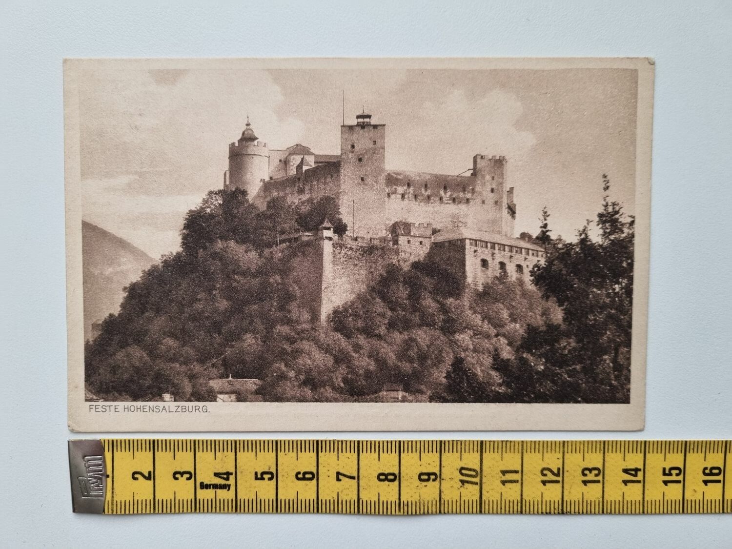 Äldre vykort FESTE HOHENSALZBURG