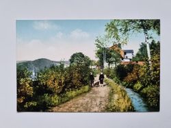 Äldre vykort Flossgraben-Idyll am Panorama