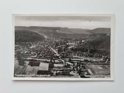 Äldre vykort Flugzeugaufnahme von Landstuhl
