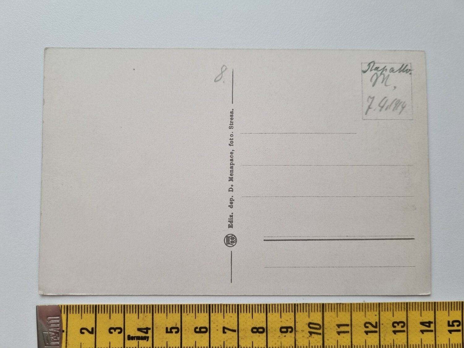 Äldre vykort Fra S. Margherita e Paraggi La Carega