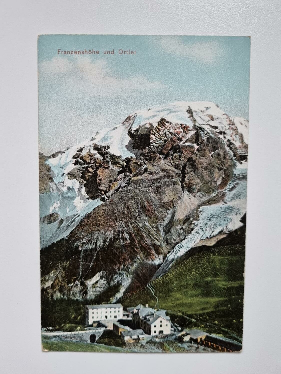 Äldre vykort Franzenshöhe und Ortler