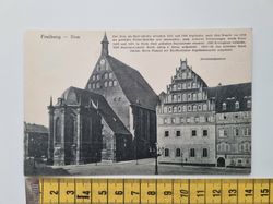 Äldre vykort Freiberg Dom