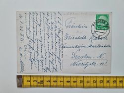 Äldre vykort Gartengebäude des Leipziger Missionshauses
