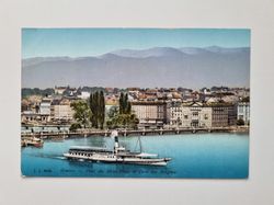 Äldre vykort Geneve