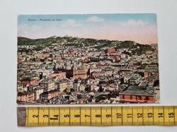 Äldre vykort Genova Panorama col Righi.