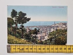 Äldre vykort Genova Panorama