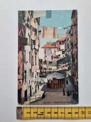 Äldre vykort Genova Truogoli di S. Brigida