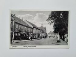 Äldre vykort Genthin Adolf Hitler Straße.